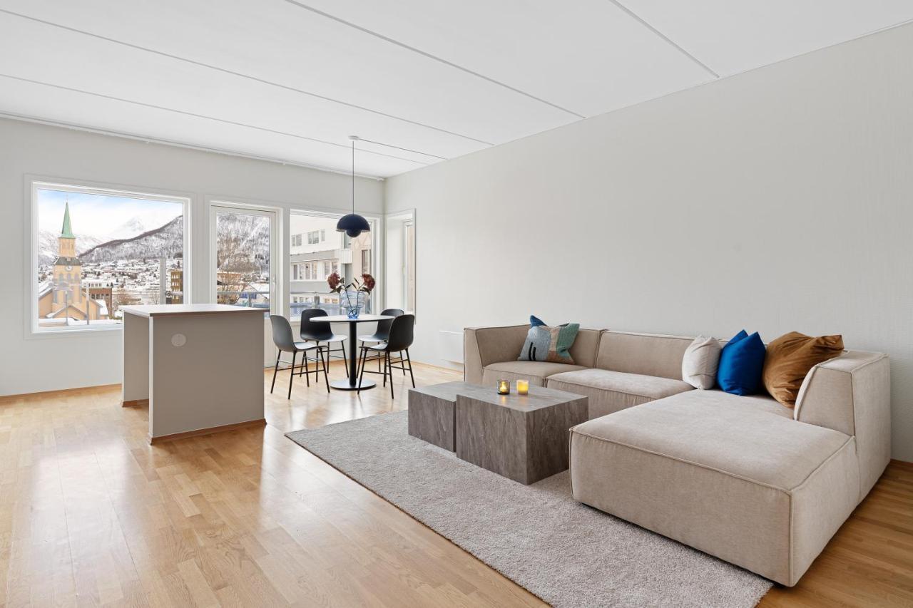 Downtown Apartment - The View ترومسو المظهر الخارجي الصورة